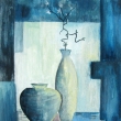 Modr zti, formt 25x20 cm