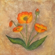 lut kytka, formt 15x15 cm